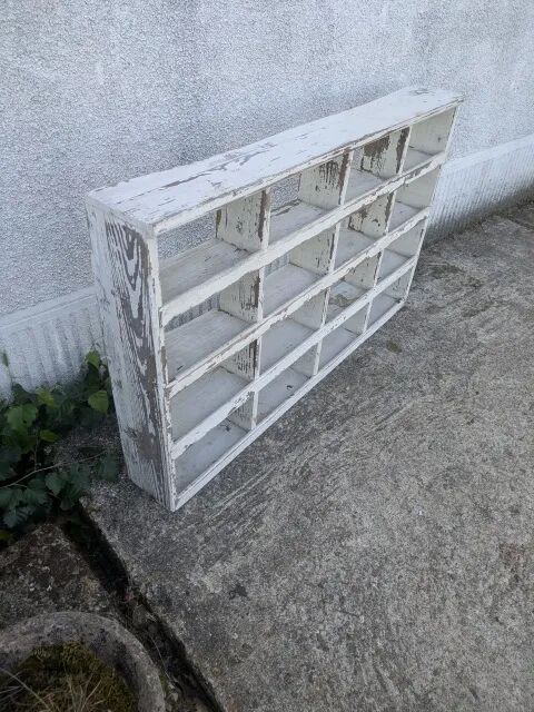Old locker, shelf