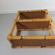 Rattan canning shelf, bamboo 60s 70s