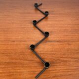 Mid-century Danish minimalist metal candlestick from the 1960s.