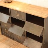 Roneo flap sideboard 12 console compartments