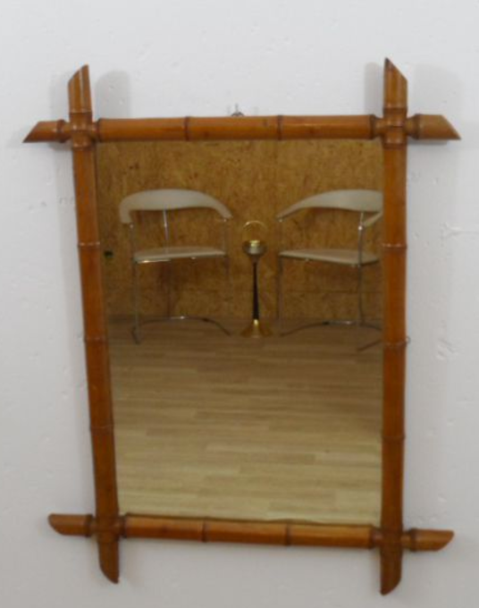 Mirror bamboo 56 x 72 cm