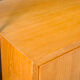 Mid-Century Elm Shelf, 1960s.