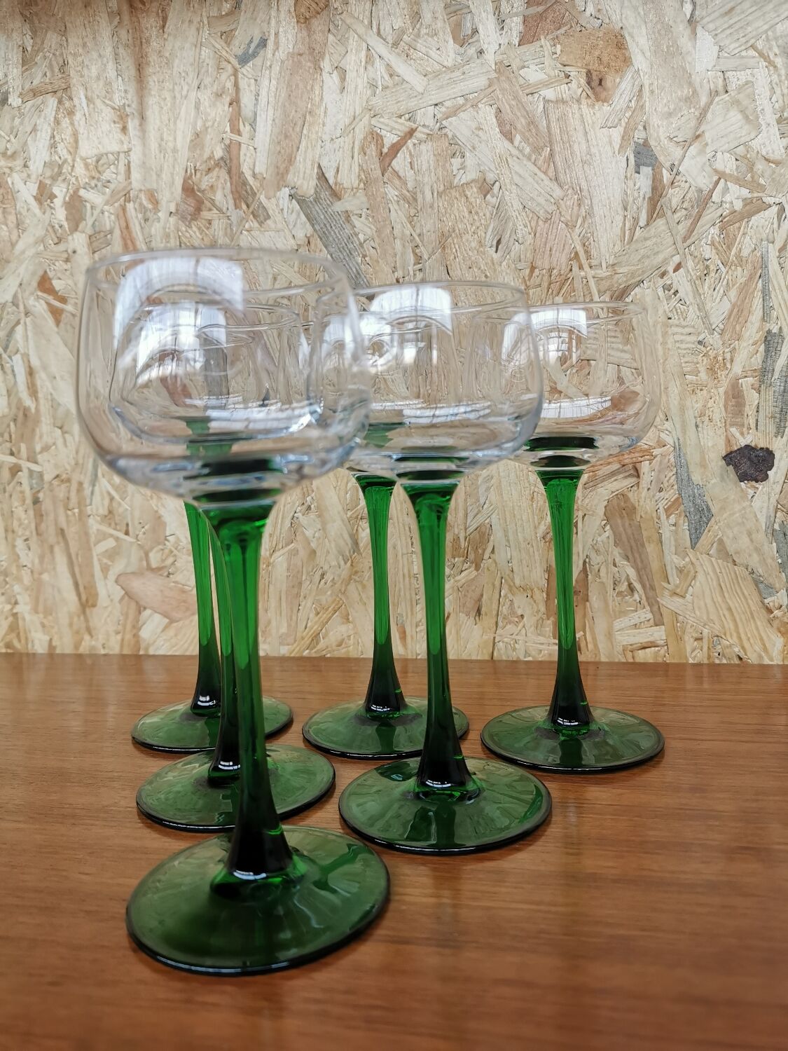 Service de 6 verres à vin d'Alsace