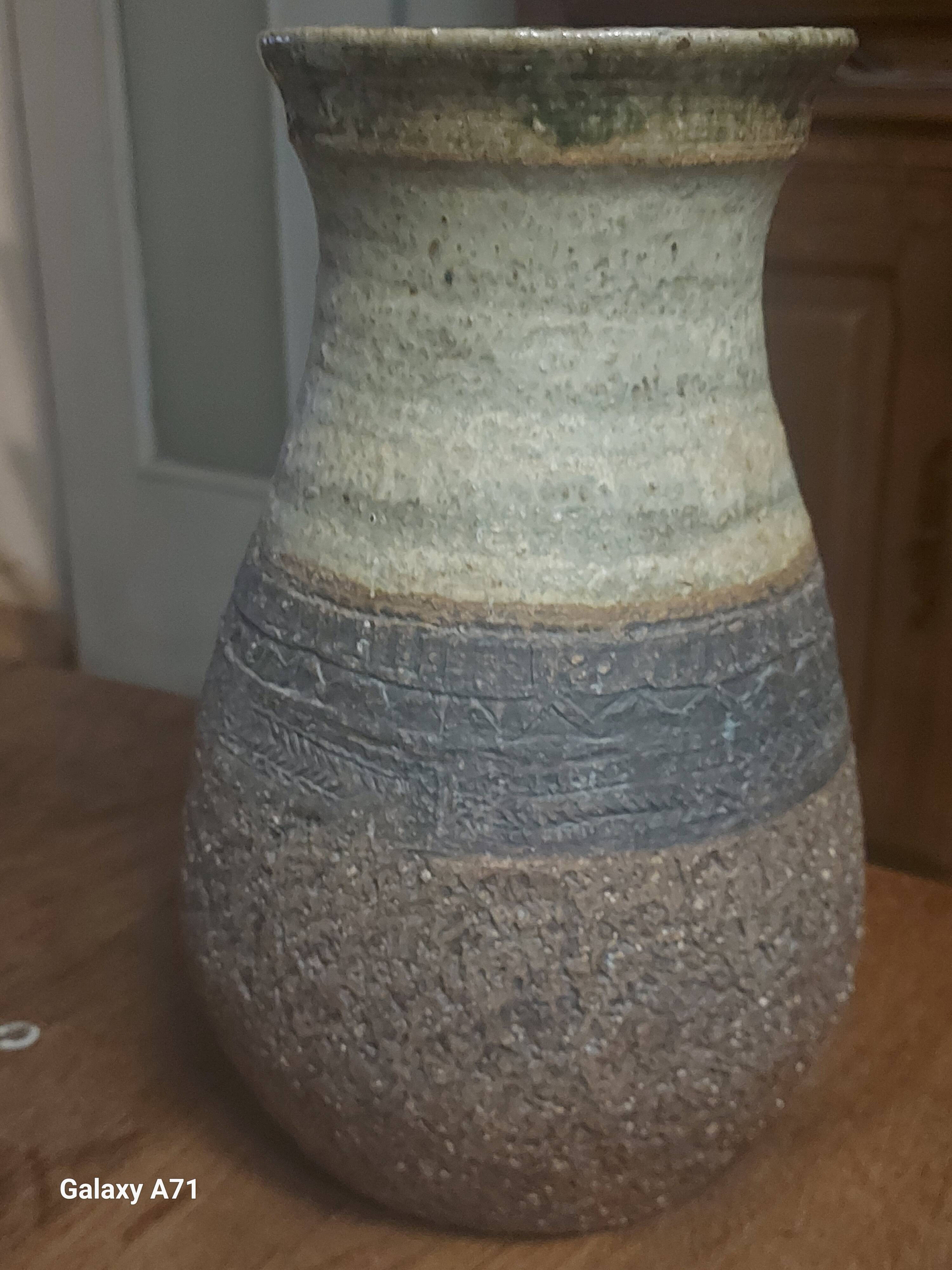 Ancient stoneware vase