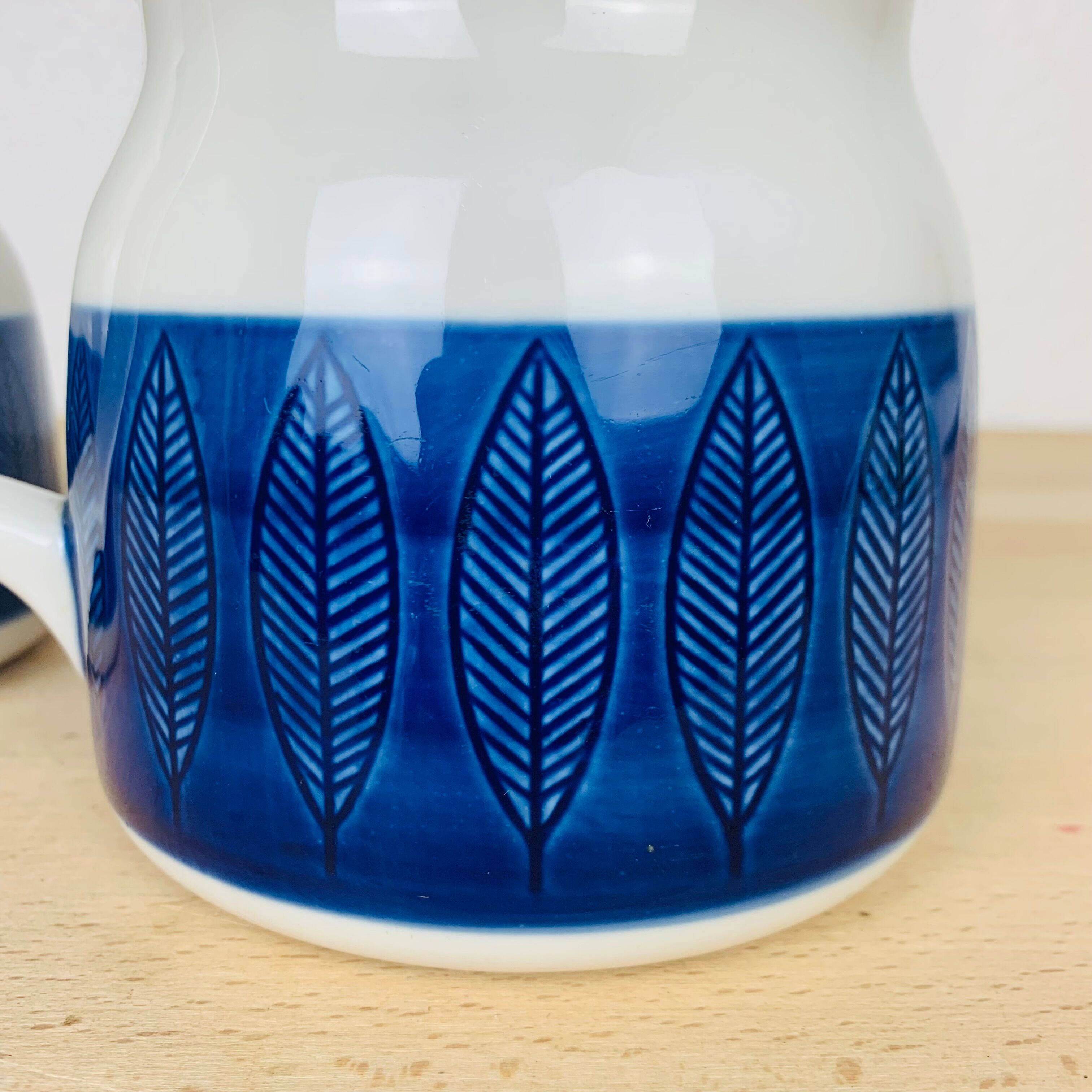 2 Koka ceramic jugs by Rörstrand Sweden, Scandinavian