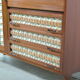 Rattan secretary cabinet 1960