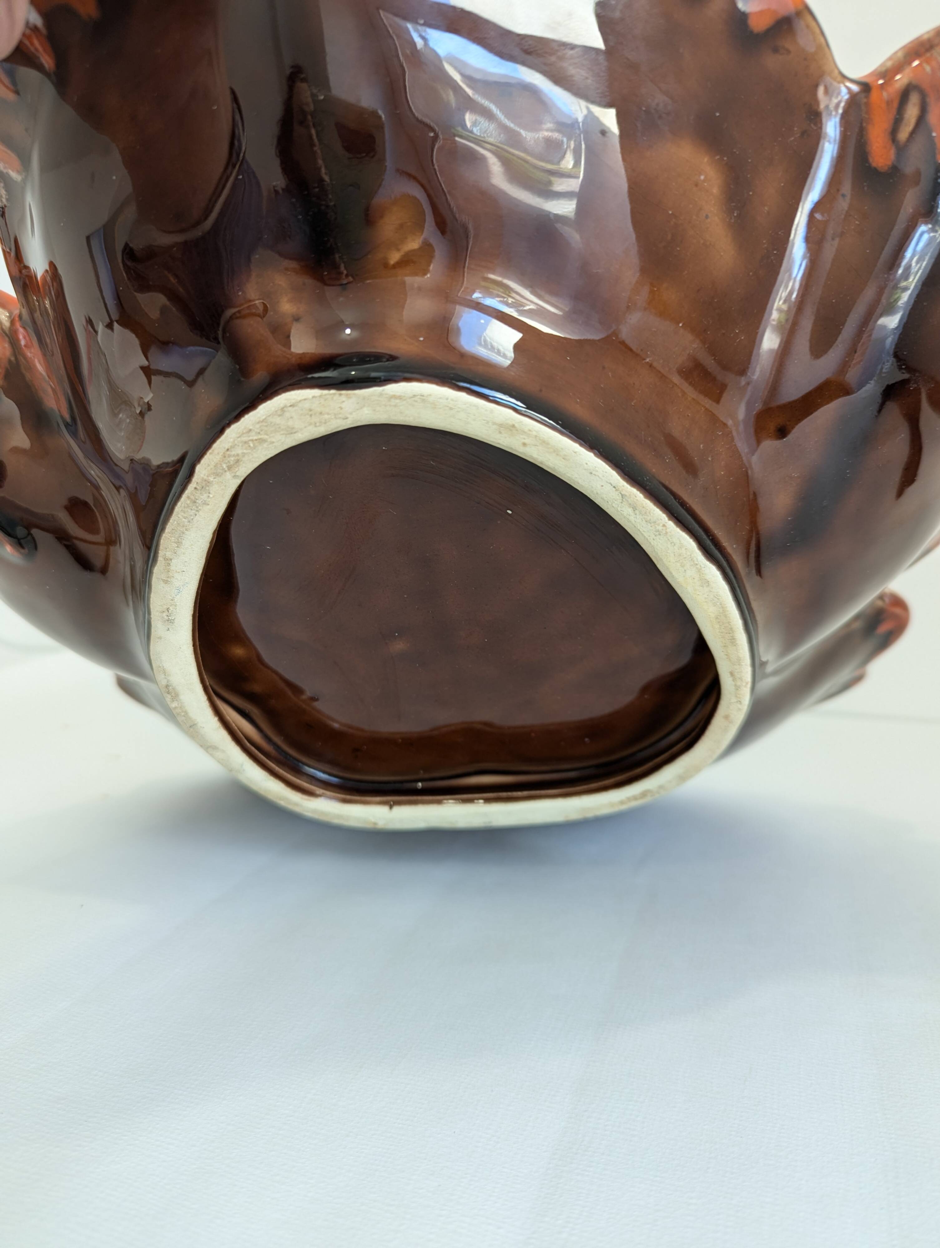 Vintage Vallauris fruit bowl