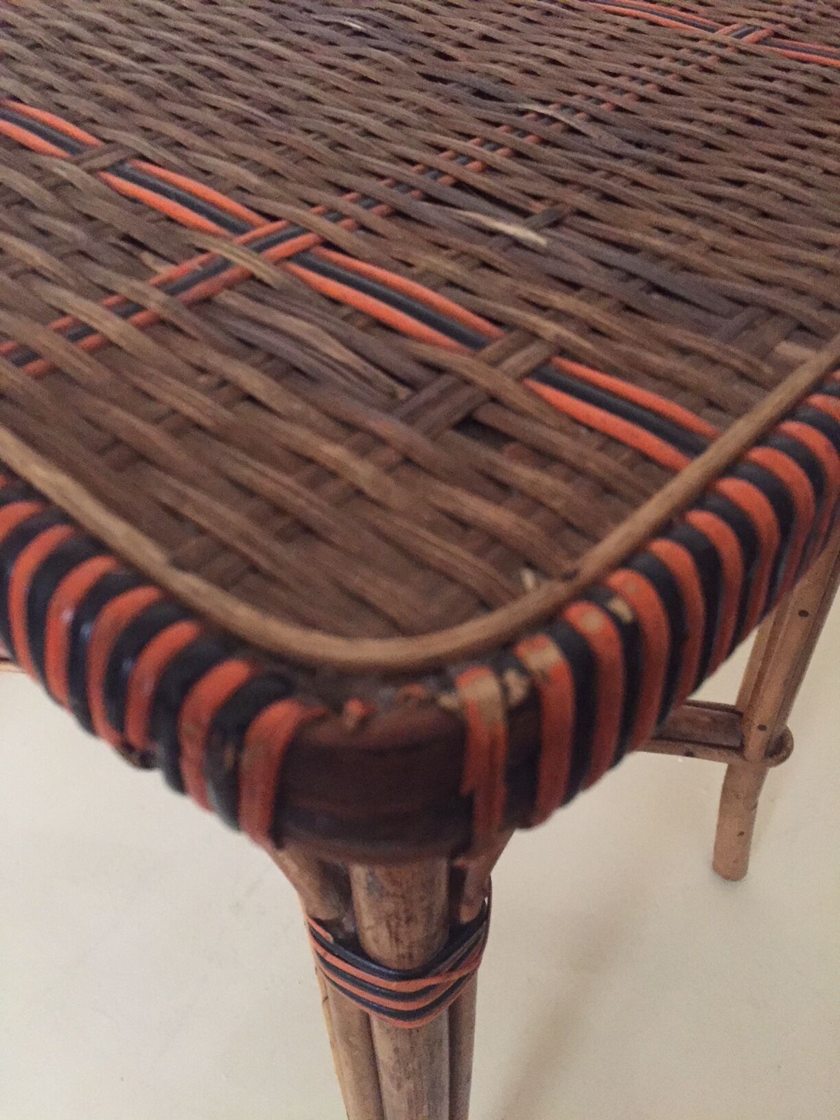 Rattan table