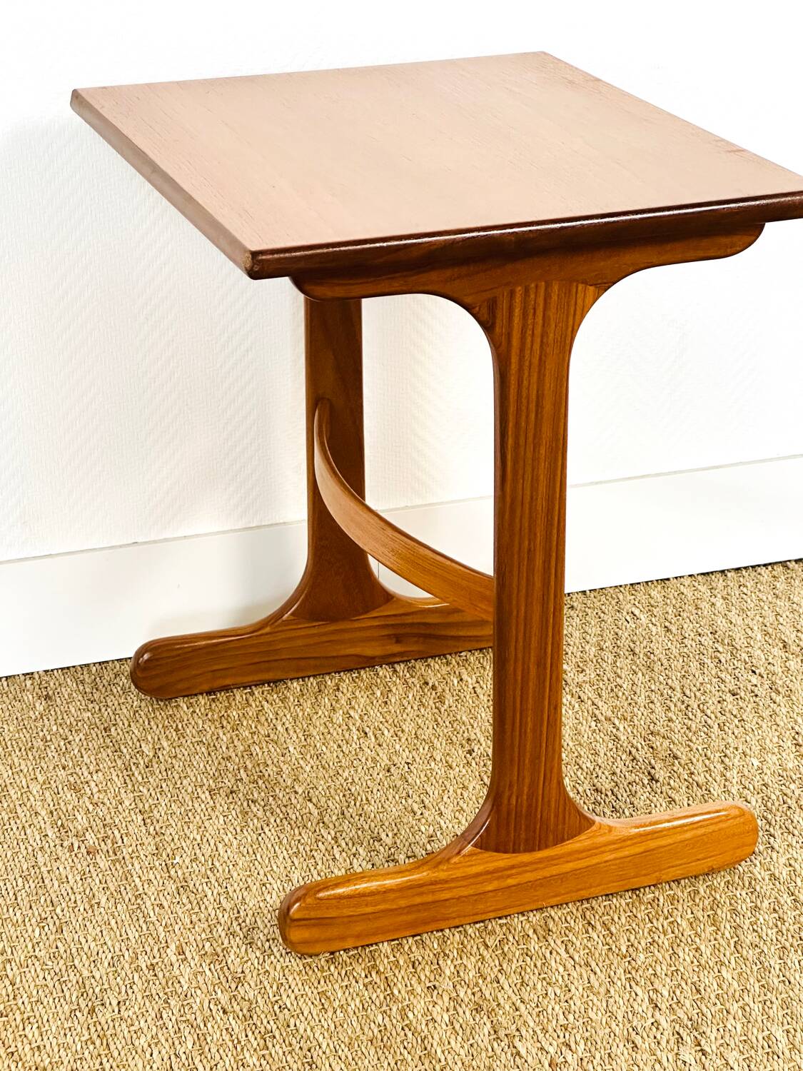 Small Scandinavian teak coffee table 1960