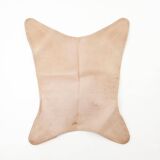 Four Fledermaus butterfly chairs in suede leather by Carl Aubock, Vienna, 1960s.