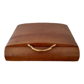 Wooden box cigarette dispenser Ermond