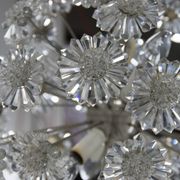 Lustre pissenlit par Preciosa, années 1970