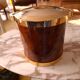 Tortoiseshell ice bucket from the 1980s.