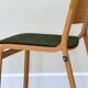 A set of four chairs in light oak (Theo chairs by Chorus)