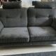 Three-seater sofa Poltroesofa grey in very good condition model Dossolo.