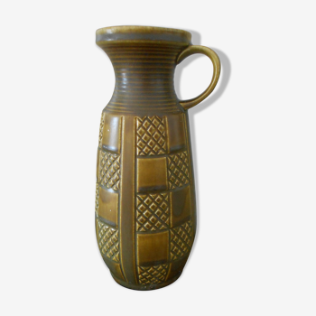 Vase décoratif en céramique W-Germany années 50