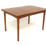 Teak "wallet" dining table, Sweden, 1960s