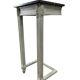 Vintage console / wall table with marble