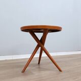 Mid-Century elegant Cesare Lacca tripode coffee table 1950s
