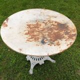 Garden table Napoleon 3 III XIX vintage loft