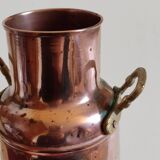Small copper milk jug