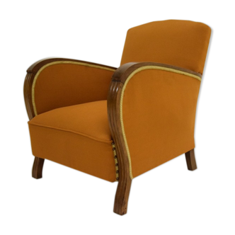 Art Deco club chair - cocktail heater - 1930 1950 - vintage - design