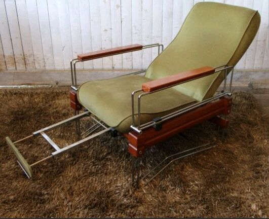 Chair style Scandinavian mechanical 60s