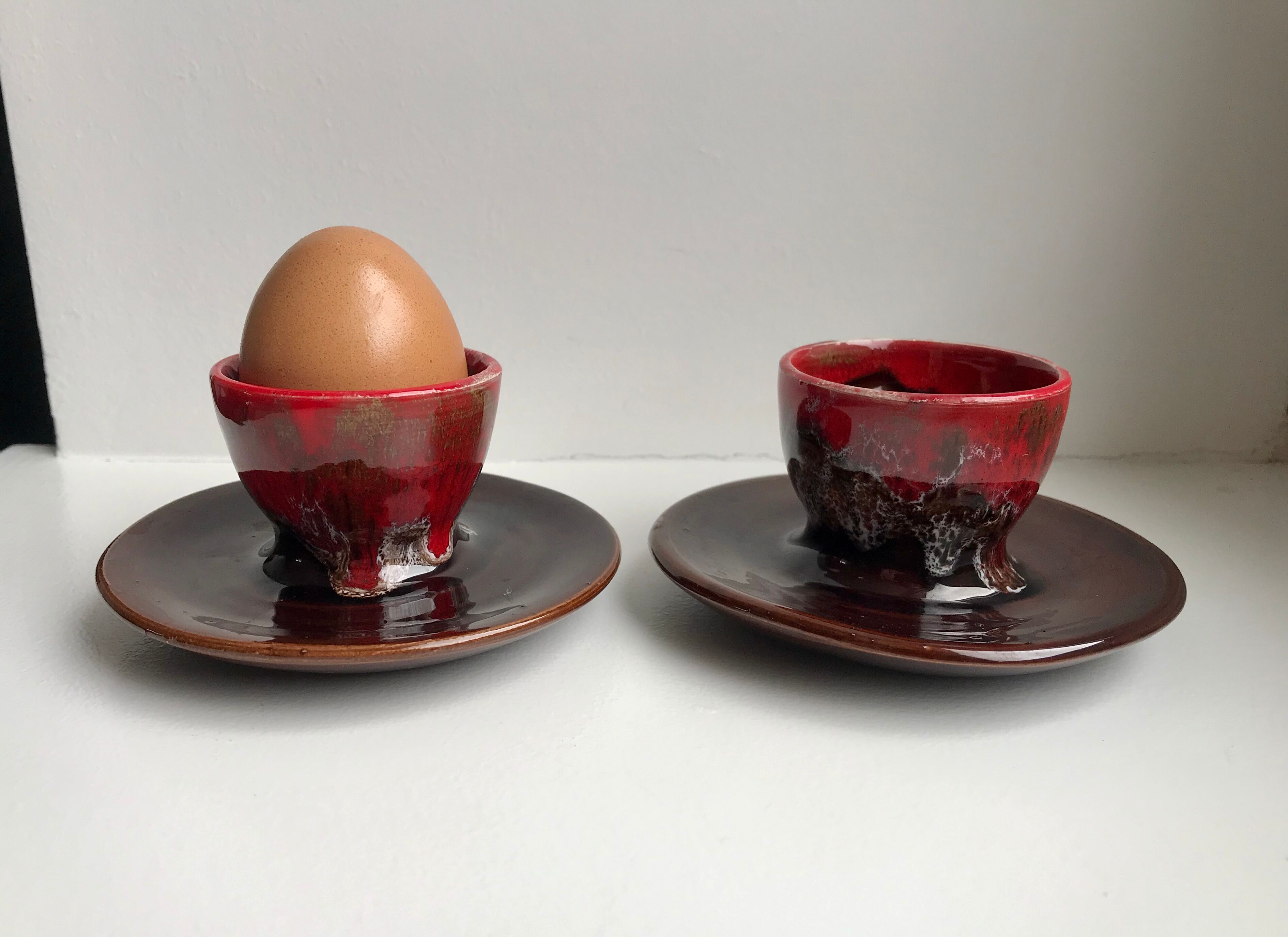 Duo of cockroaches Vallauris 70s