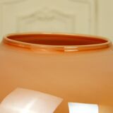 Iridescent blown glass vase