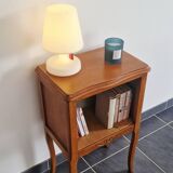 Vintage wooden bedside table