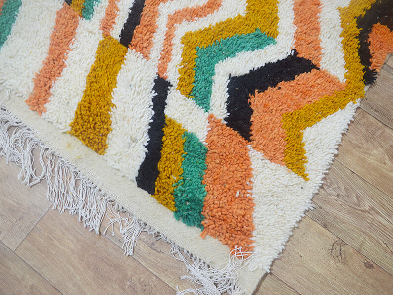 Colorful berber carpet 300 x 200 cm