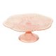 Art Deco Pink Cake Stand Standard Depression Glass 33cm