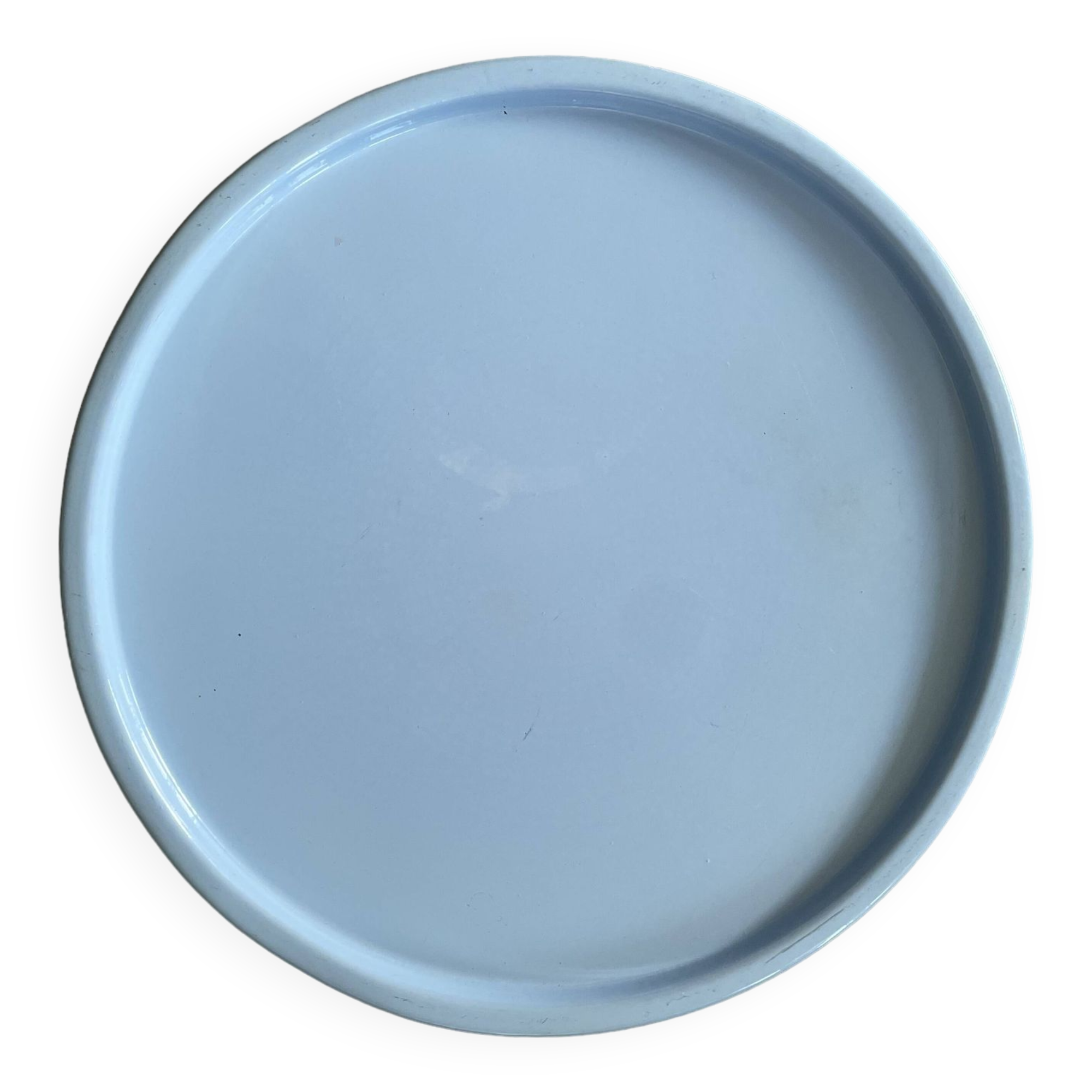 Vintage enameled metal tray