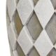 Pair of ornamental lighting elements Prada Rosso Italy, 120 cm