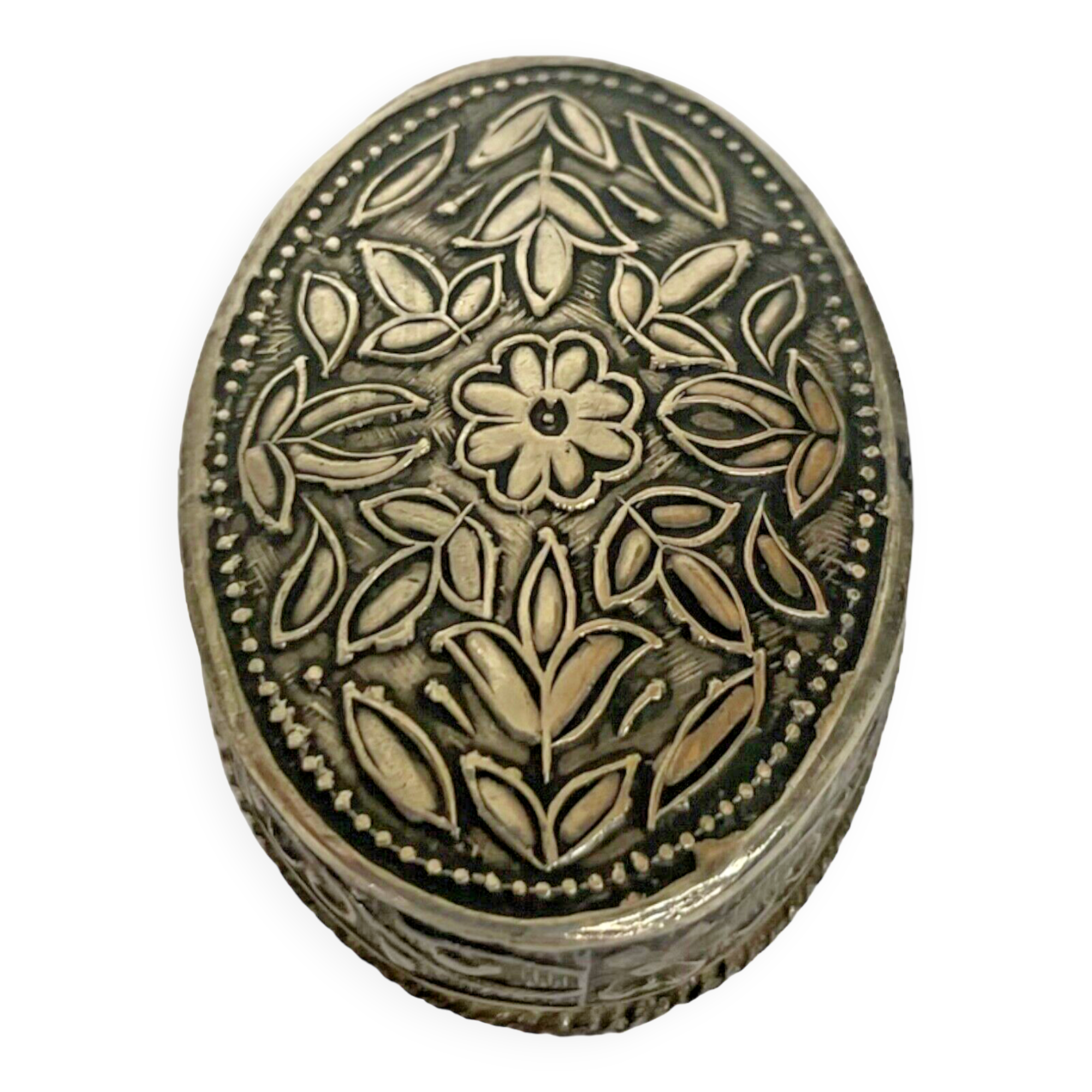 Sterling silver 800 pill box - 359013