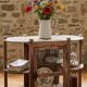 For sale: charming vintage country furniture made of raw wood / small crockery.