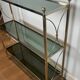 Neoclassical style silver-plated metal shelf attributed to the Jansen company