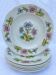 Set of 6 deep plates Moulins des Loups et Orchies