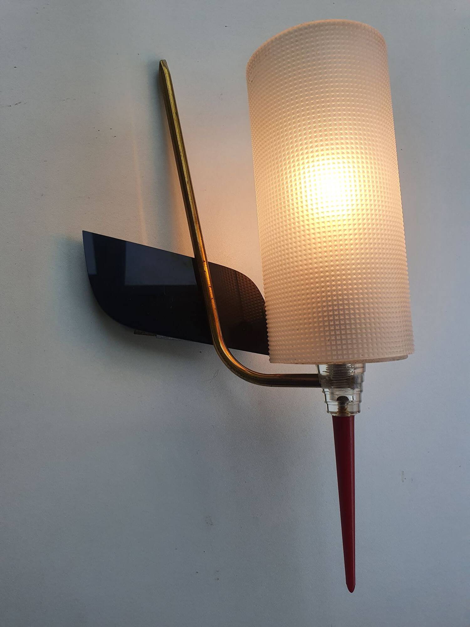 Pair of 50s rockabilly wall lights