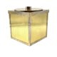 Hollywood regency golden Ice Bucket, Italy, ca. 1970s