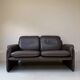 Vintage DS-61 leather 2-seater sofa by de Sede