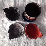 Suite of Asian teacups