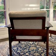 Armchair & Ottoman Hans Olsen – Vatne Møbler Denmark, 1960 Rosewood