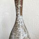 1950 enamelled ceramic vase signed A. Kostanda in Vallauris - H 30 cm perfect condition