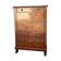 Secretary to abattant in mahogany period consulate xix eme century