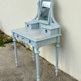 Louis XVI style dressing table with mirror