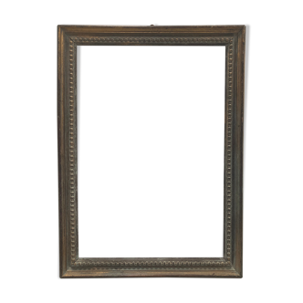 Old patinated frame