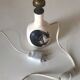 Ceramic lamp foot signed vintage 50 years