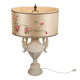 Antique table lamp in alabaster, Italy, 20th century.