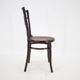 1930s Bentwood beech Chair with Pedig Seat, Austria